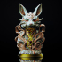 Kitsune Fox Bust (Pre-Supported) image