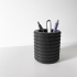 The Lonu Pen Holder | Desk Organizer and Pencil Cup Holder | Modern Office and Home Decor image