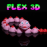 Flex 3D Valentines Snake image