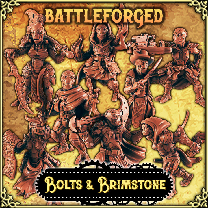 Battleforged - Bolts and Brimstone [ADDON]'s Cover