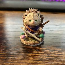 Picture of print of Magical Familiar - Hedgehog