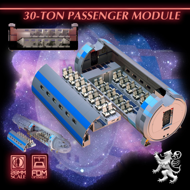 30-Ton Passenger Module's Cover
