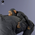 Common Chimpanzee Female with Infant image