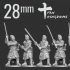 28mm Song Dynasty Sword Armoured Foot image