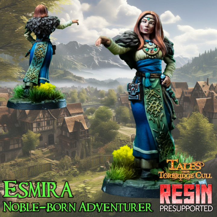 Esmira - Noble Born Adventurer's Cover