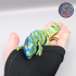 Baby Flexi Chameleon Keychain image