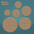 Wooden Planks - Free Miniature Bases image
