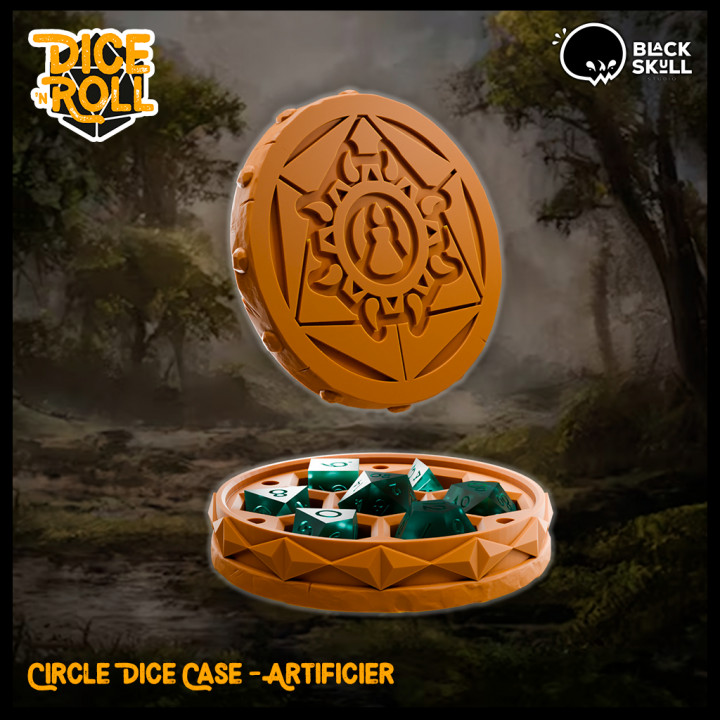 Circle Dice Case - Artificier's Cover