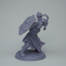 Picture of print of Pre-supported Knight with Morningstar 01
