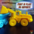 WHEEL LOADER PRINT IN PLACE image