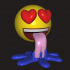 Drooling Love Emoji Pencil Holder image