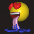 Drooling Love Emoji Pencil Holder image
