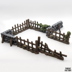 Picture of print of Modular fences & low walls