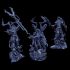 Sci Fi Sorcerer Lords in heavy armor with varied weapons, poses and bodies (Beetle Themed All Is Dust Proxy) image
