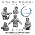 German Tank Commanders .STL Download image