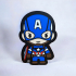 Captain America LED Light Box image