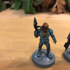 Picture of print of Republic Commando Clone Miniatures