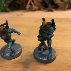 Picture of print of Republic Commando Clone Miniatures