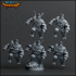 Dwarf Barbarian (Fists Only Version), 5 Options, 1 Base | The Frostiron Clan image