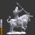 Shiva in Battle mounted on an Armoured Nandi image