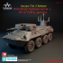 TurnBase Miniatures: Wargames- BTR 80/82 Typhoon turret + Jammer image