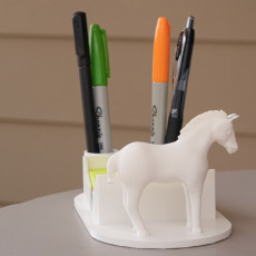 Picture of print of Horse Post-it dispenser