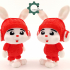 Cobotech Articulated Crochet Bunny by Cobotech image