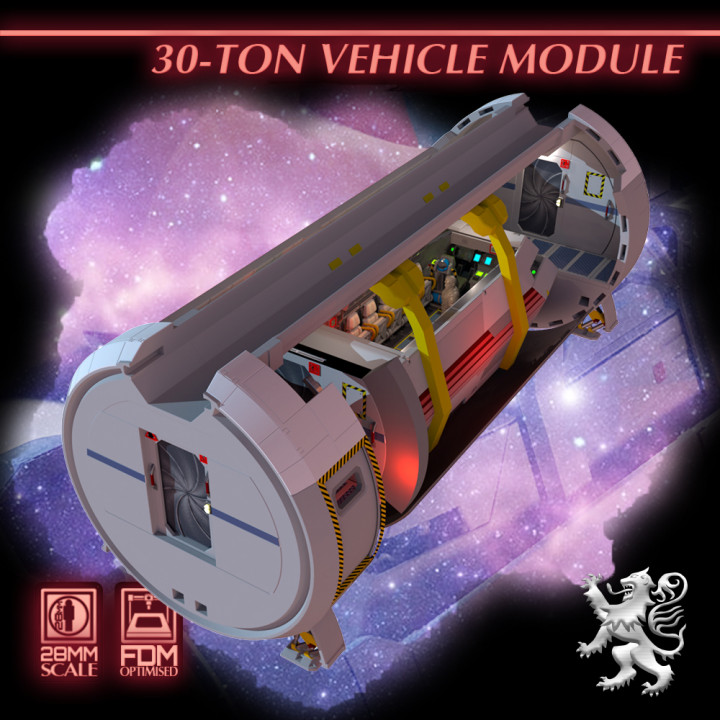 30-Ton Vehicle Module's Cover
