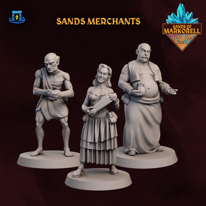 Sands Merchants of Markorell's Cover