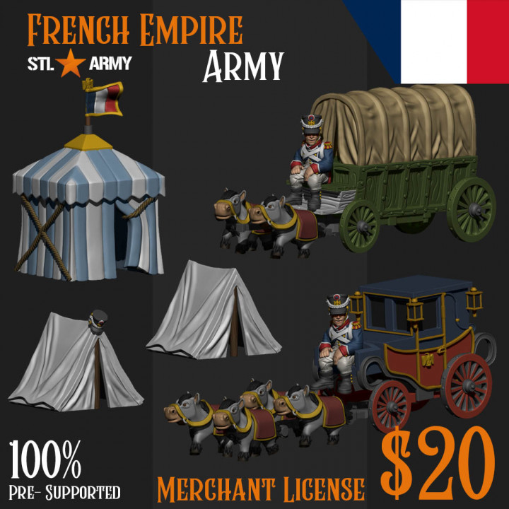 AddOn French Empire_ Season 1_ MerchantLicence's Cover
