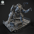 Big Particle Robot Static Pose Set 100mm (approx. height) image