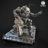 Big Particle Robot Static Pose Set 100mm (approx. height) image