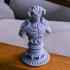Flaming Demon, FREE Fantasy Monster Bust DnD STL (Pre-Supported) image
