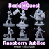 BADGE QUEST - RASPBERRY JUBILEE (STL) image