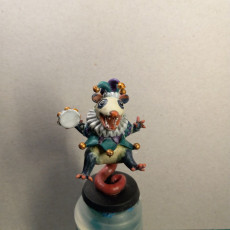 Picture of print of Opossum Jester - Merry Miscreants!