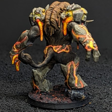 Picture of print of Tauro magma elementalist (2 Minis pack)