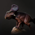 Protoceratops standing 1-20 scale pre-supported dinosaur image