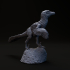 Velociraptor looking 1-20 scale pre-supported dinosaur FREE model image