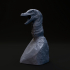 Velociraptor bust - pre supported image