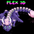 FLEX 3D LOTUS DRAGON (2 VERSIONS - OPEN & CLOSED LOTUS) image