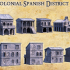 Colonial Spanish District - Tabletop Terrain - 28 MM image