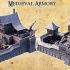 Medieval Armory - Tabletop Terrain - 28 MM image