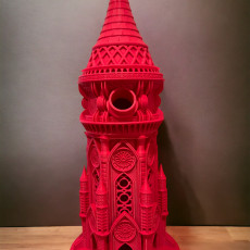 Picture of print of Wizard's Arcane Treasury Dice Tower