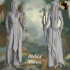 Imryll Elf Maiden Archer Stance |Pre-supported mini |75mm & 105mm| image