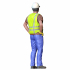 N13 Construction worker standing image