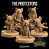 The Protectors | PRESUPPORTED | The Critterfolk of Bluewoods Barrows image