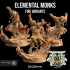 Elemental Monks | PRESUPPORTED | Chosen of the Kami Pt. III image