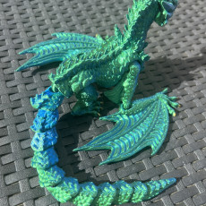 Picture of print of Fyros Wyvern - Articulated Dragon