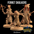 Ferret Skulkers | PRESUPPORTED | The Critterfolk of Bluewoods Barrows image