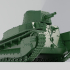 Medium Tank Type 89B I-Go + 2 Tankmen (Japan, WW2) image